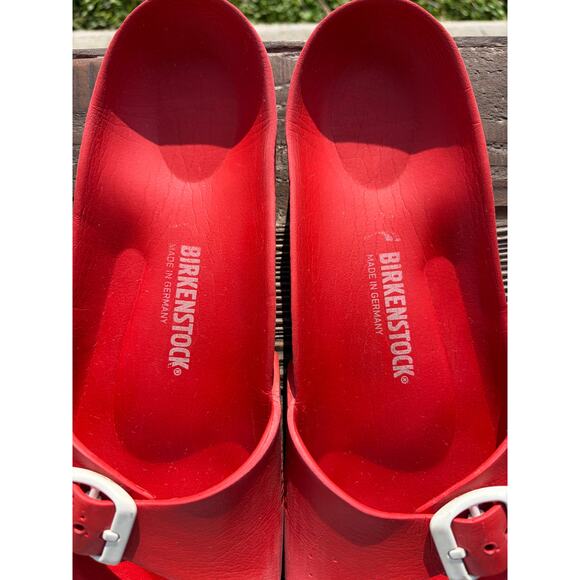 BIRKENSTOCK Madrid Eva Sandal Bright Red Size 8.5 - Picture 8 of 8